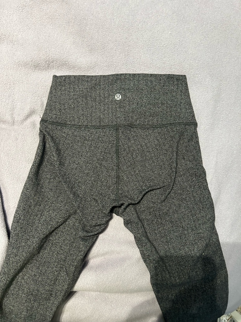 Lululemon Charcoal Herringbone Leggings
